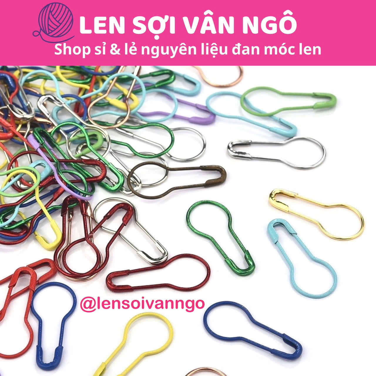 Combo 10 cái đánh dấu kim loại (26040)