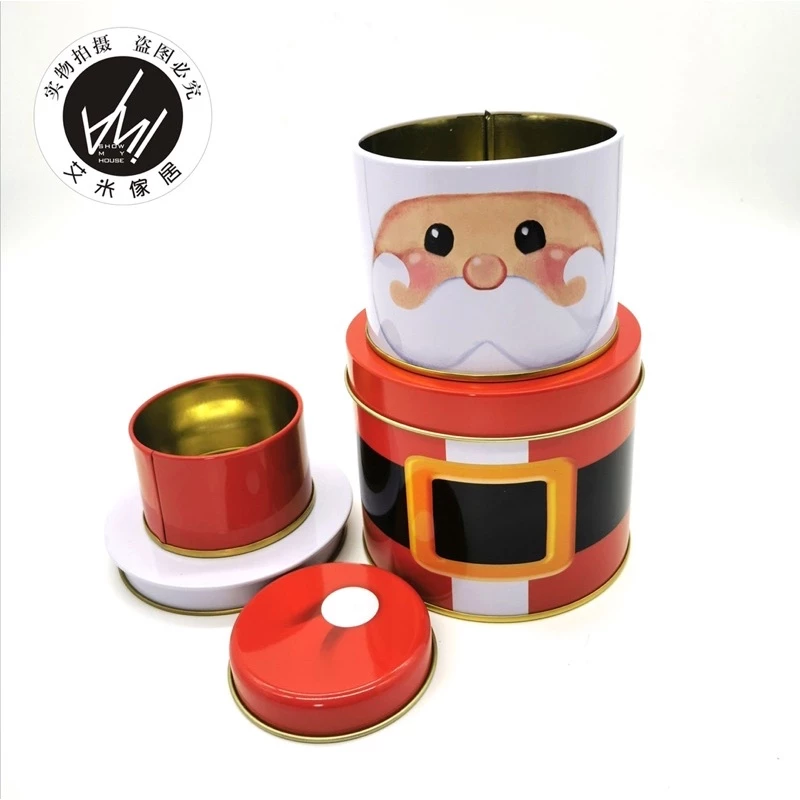 Hộp decor hình ông già Noel / người tuyết (26055)