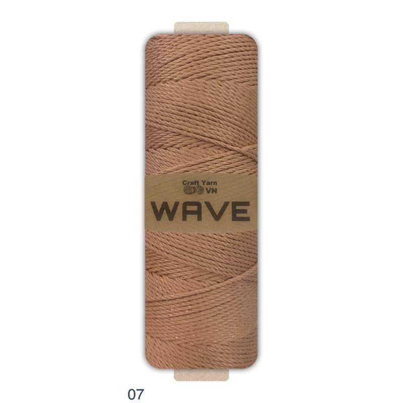 Sợi WAVE Craftyarn VN móc túi/mũ (cuộn 125gr) (26268)