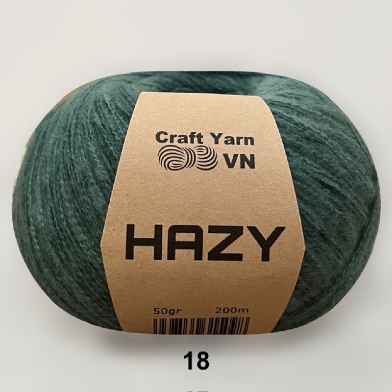 Len HAZY Craftyarn VN (cuộn 50gr) (26334)