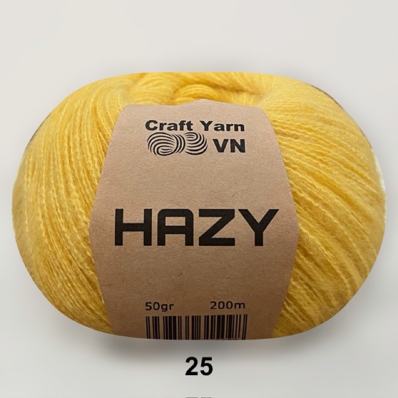 Len HAZY Craftyarn VN (cuộn 50gr) (26334)