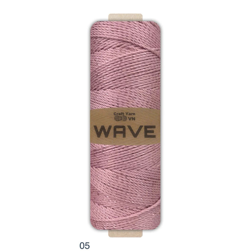 Sợi WAVE Craftyarn VN móc túi/mũ (cuộn 125gr) (26268)