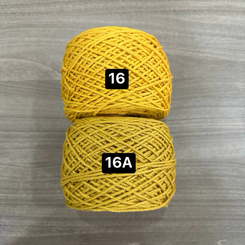 Sợi Macrame Cotton 2mm móc túi, mũ (cuộn 200gr) (26259)