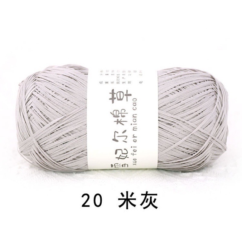 Sợi cỏ Chiffel móc túi, mũ (cuộn 100gr) (26275)