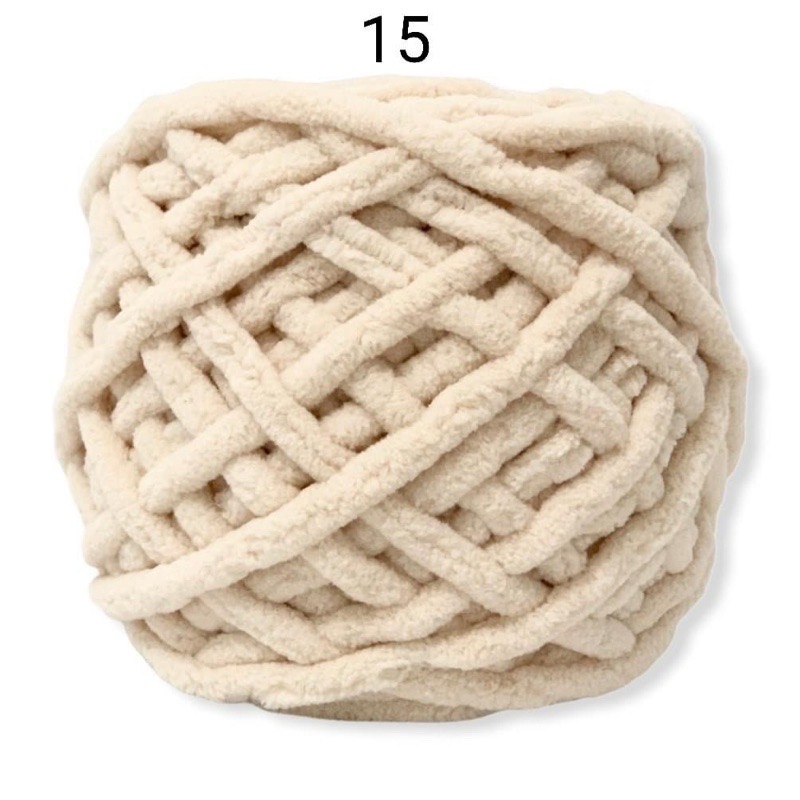 Len Nhung đũa (len bông sữa) (cuộn 90gr) (26306)