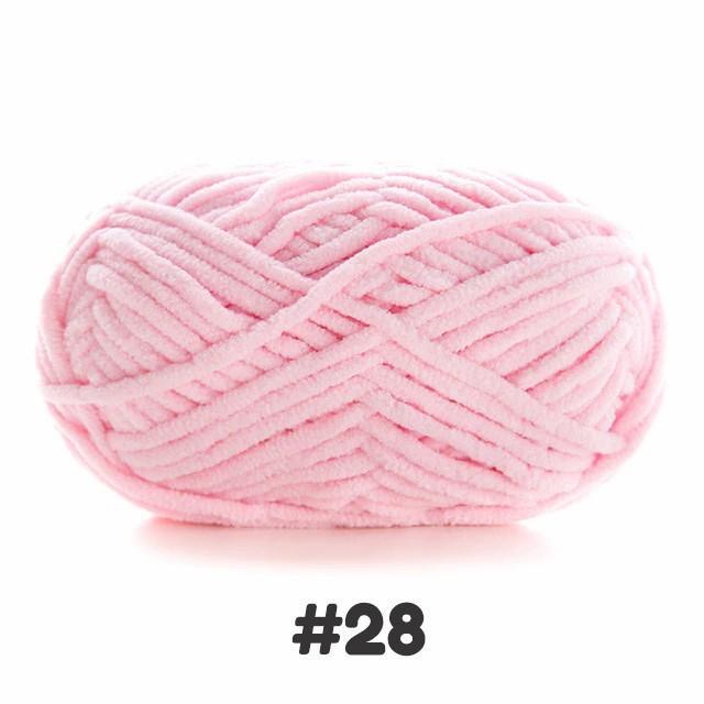 Len nhung mèo móc thú bông (cuộn 50gr) (26304)