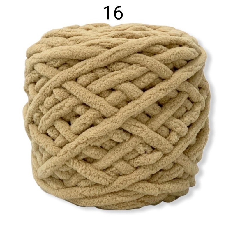 Len Nhung đũa (len bông sữa) (cuộn 90gr) (26306)