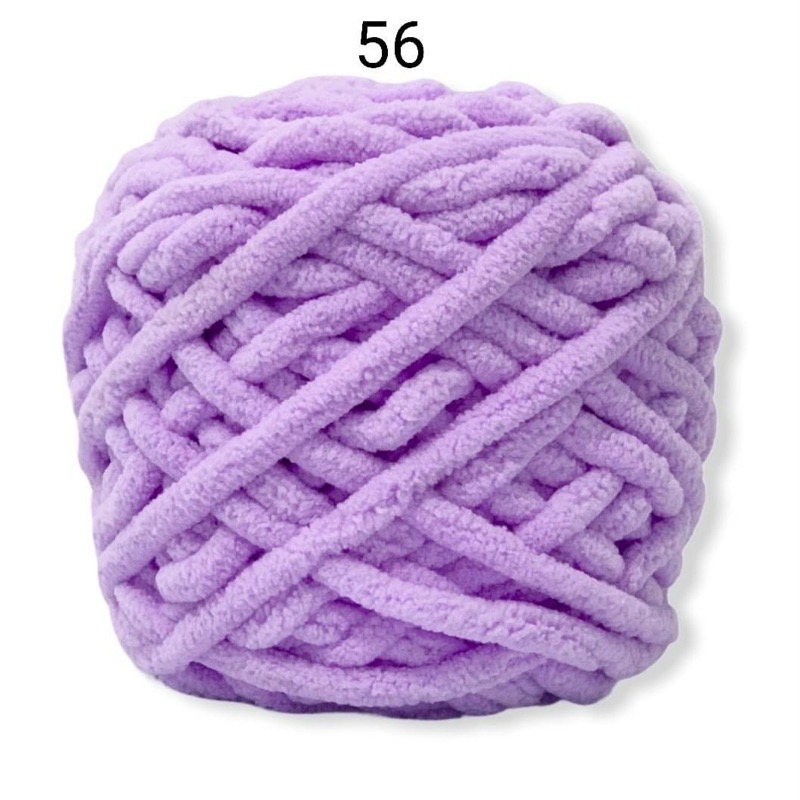 Len Nhung đũa (len bông sữa) (cuộn 90gr) (26306)