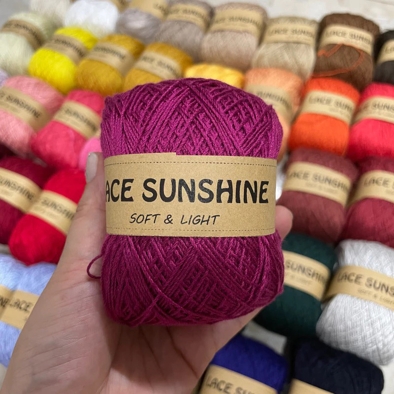 Sợi Lace Sunshine (cuộn 100gr) (26257)