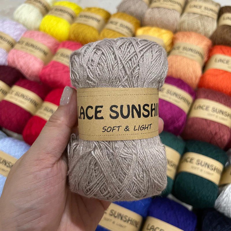 Sợi Lace Sunshine (cuộn 100gr) (26257)
