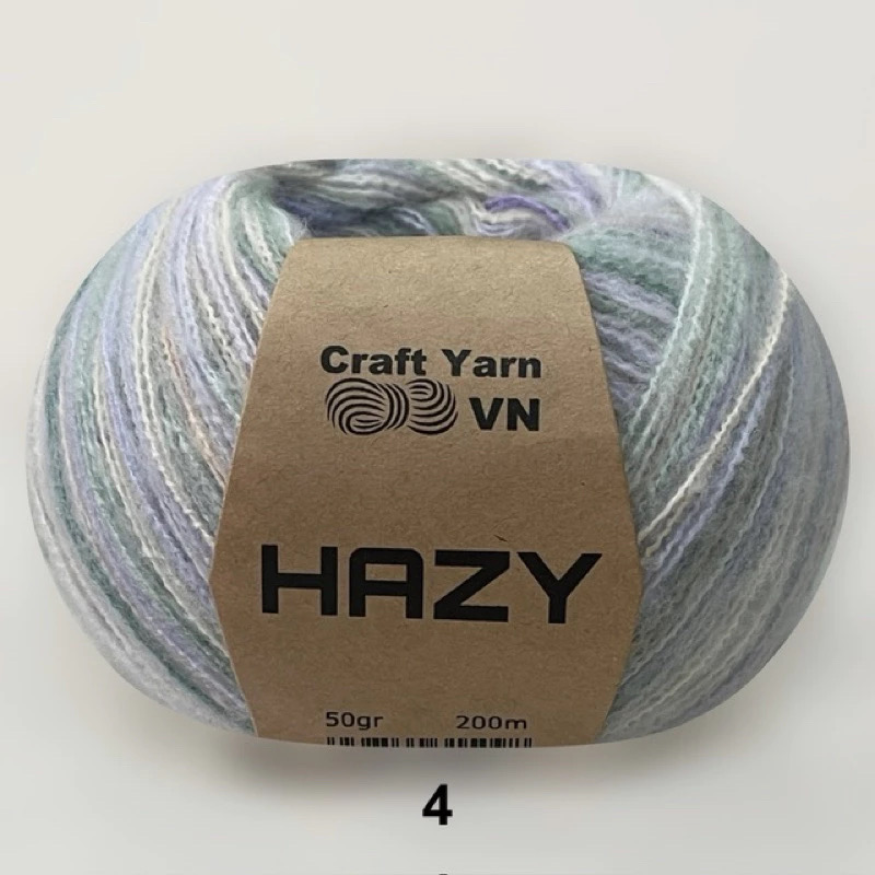 Len HAZY Craftyarn VN (cuộn 50gr) (26334)