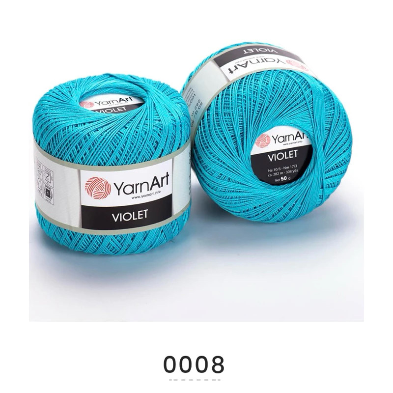 Sợi YarnArt VIOLET Thổ Nhĩ Kỳ (cuộn 50gr) (26322)