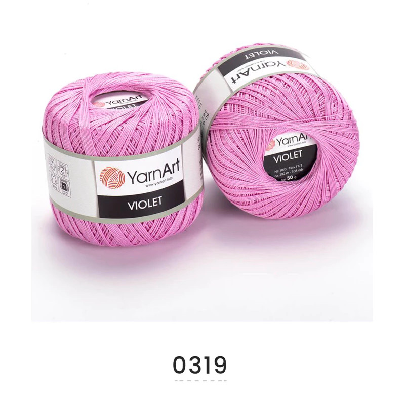 Sợi YarnArt VIOLET Thổ Nhĩ Kỳ (cuộn 50gr) (26322)