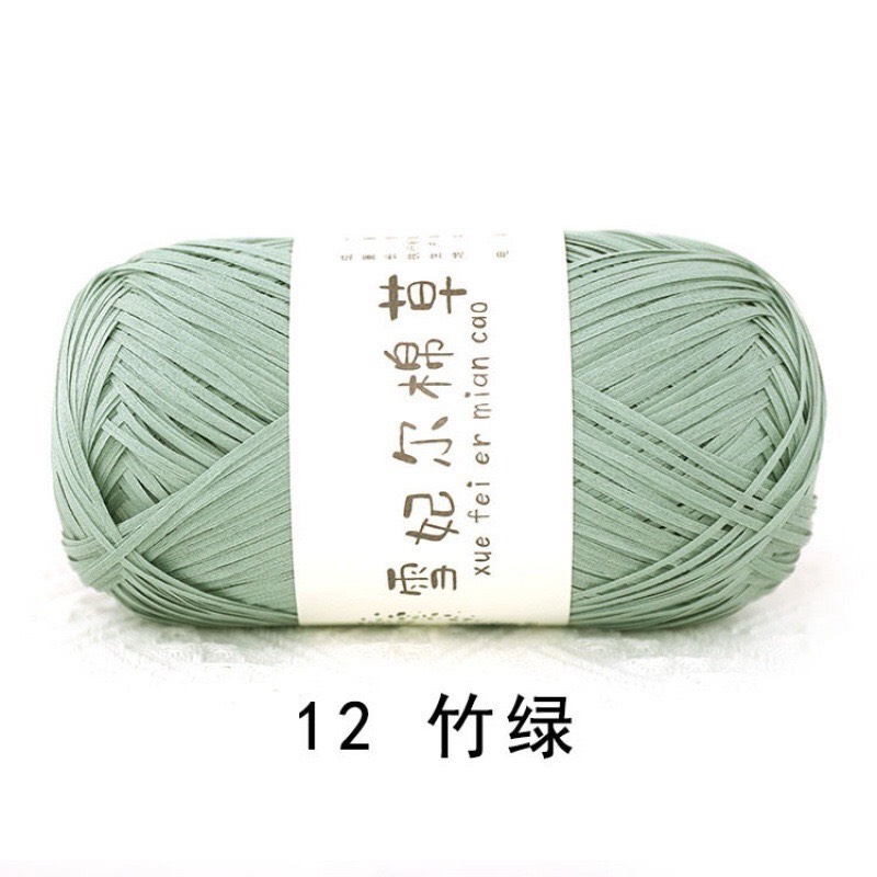 Sợi cỏ Chiffel móc túi, mũ (cuộn 100gr) (26275)