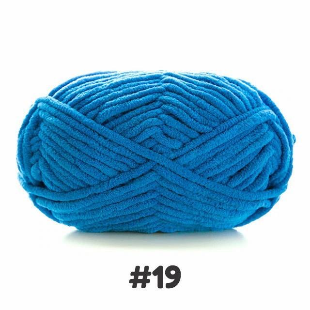 Len nhung mèo móc thú bông (cuộn 50gr) (26304)