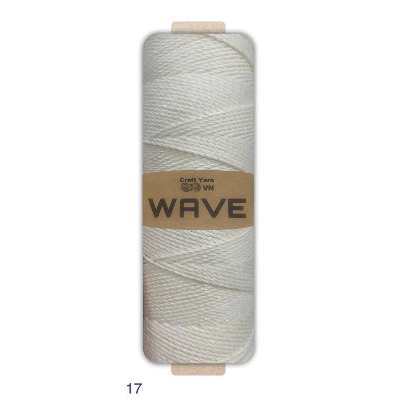 Sợi WAVE Craftyarn VN móc túi/mũ (cuộn 125gr) (26268)