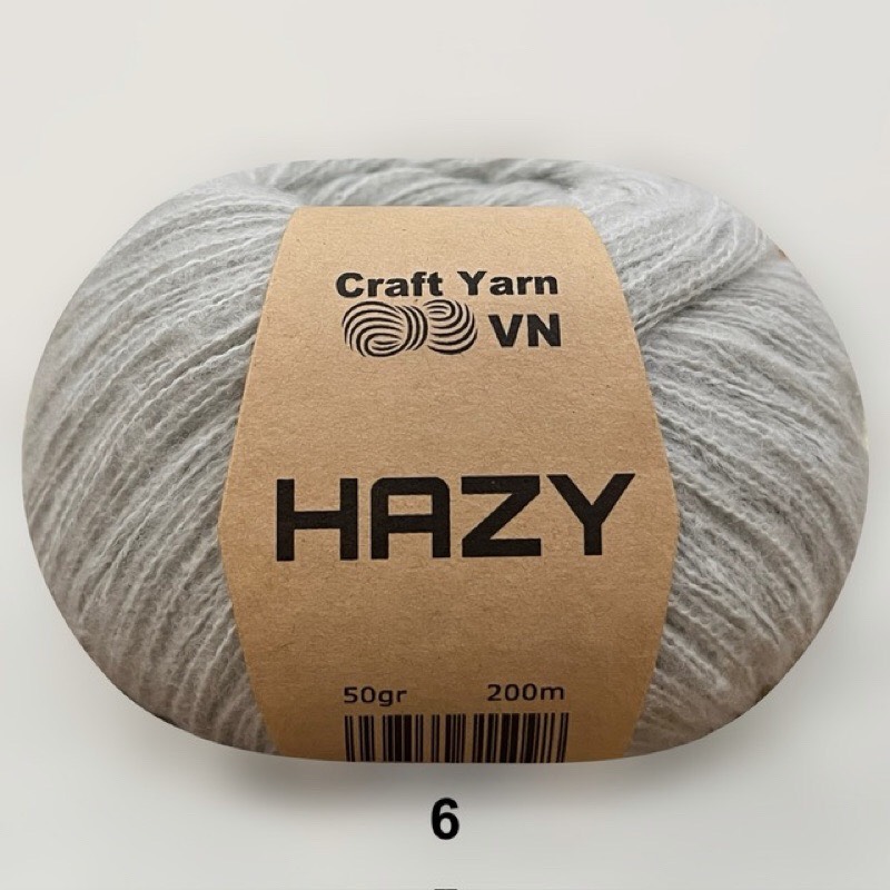 Len HAZY Craftyarn VN (cuộn 50gr) (26334)