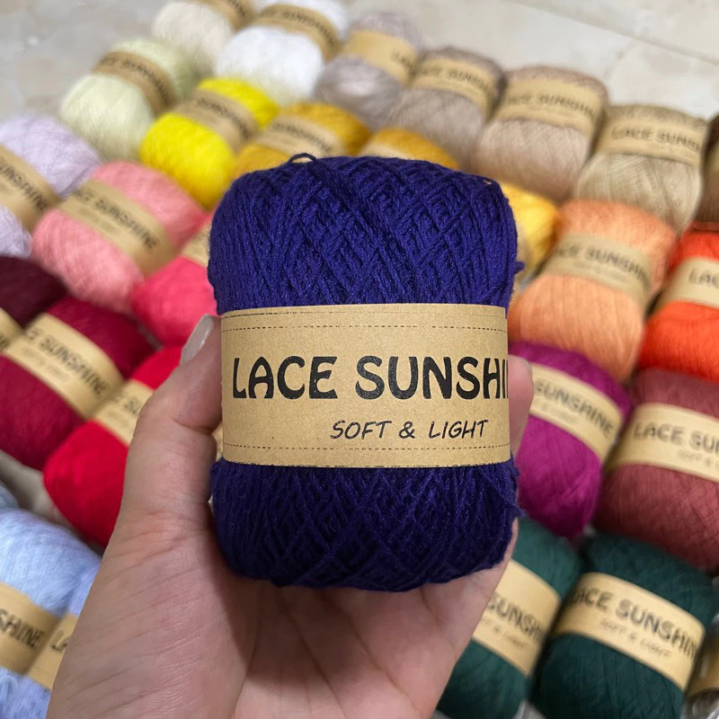 Sợi Lace Sunshine (cuộn 100gr) (26257)