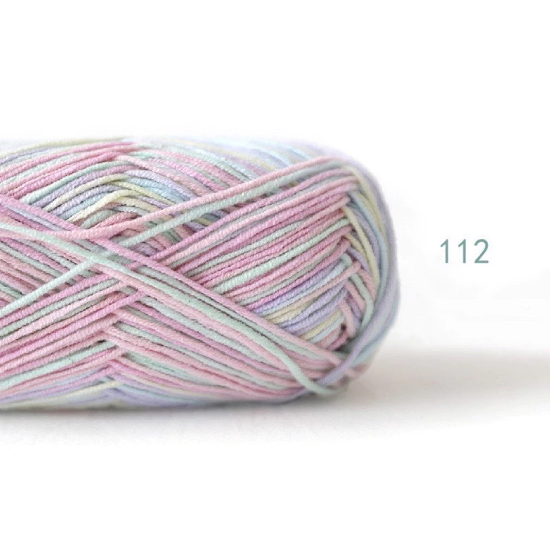 Len Baby Yarn màu loang (cuộn 40gr) (26281)