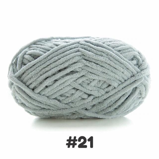 Len nhung mèo móc thú bông (cuộn 50gr) (26304)