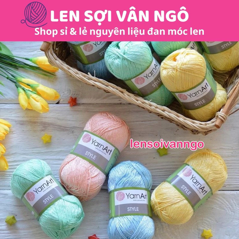 Sợi hè YarnArt STYLE (cuộn 50gr) (26325)