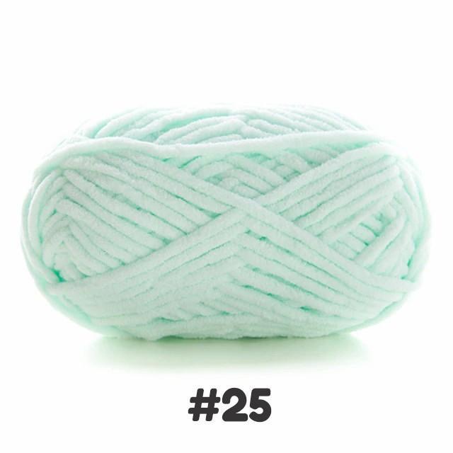 Len nhung mèo móc thú bông (cuộn 50gr) (26304)