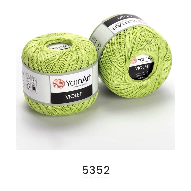 Sợi YarnArt VIOLET Thổ Nhĩ Kỳ (cuộn 50gr) (26322)