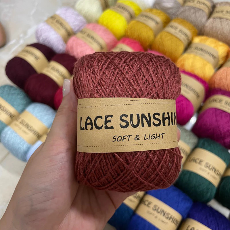 Sợi Lace Sunshine (cuộn 100gr) (26257)