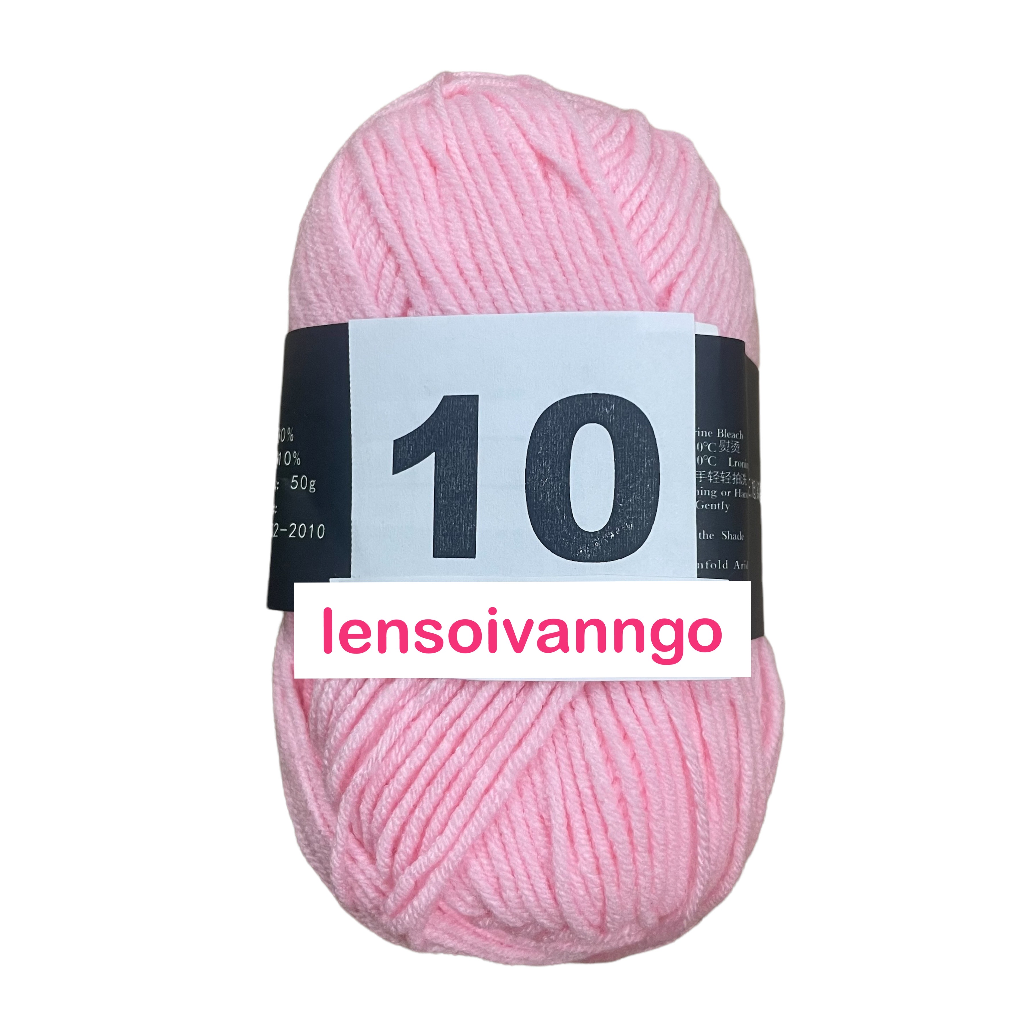 Len Milk Cotton 50gr (mác đen) (26276)