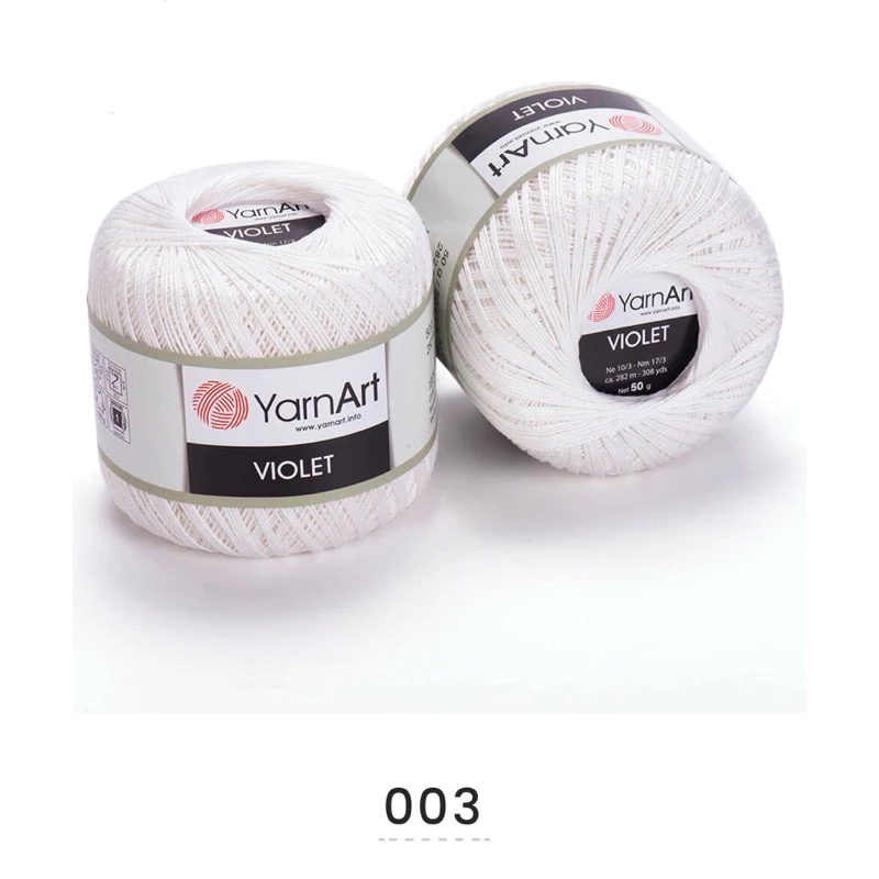 Sợi YarnArt VIOLET Thổ Nhĩ Kỳ (cuộn 50gr) (26322)