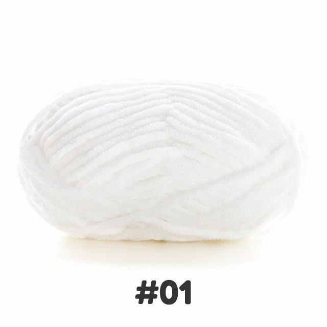 Len nhung mèo móc thú bông (cuộn 50gr) (26304)