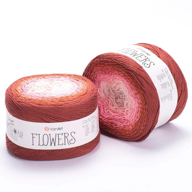 Sợi hè YarnArt FLOWERS (cuộn 250gr) (26328)