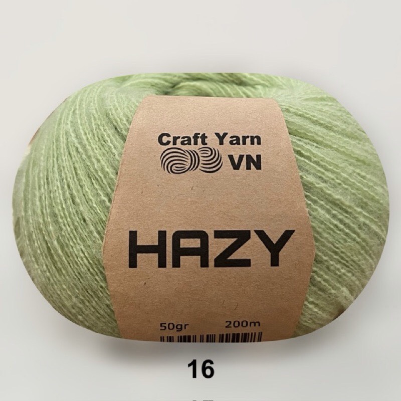Len HAZY Craftyarn VN (cuộn 50gr) (26334)