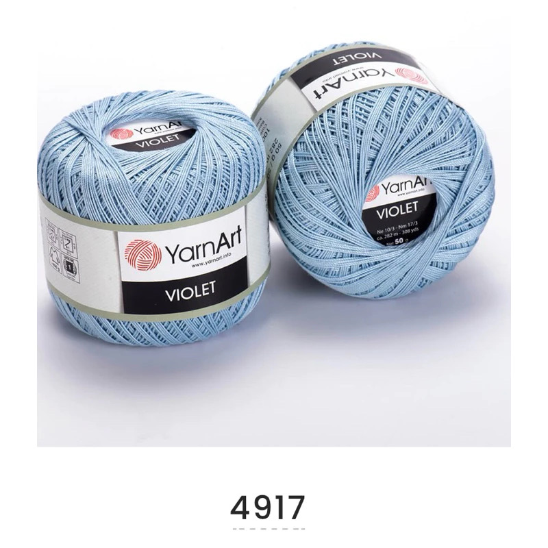 Sợi YarnArt VIOLET Thổ Nhĩ Kỳ (cuộn 50gr) (26322)