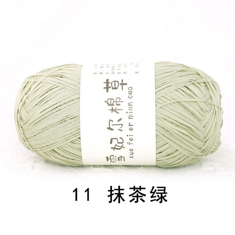 Sợi cỏ Chiffel móc túi, mũ (cuộn 100gr) (26275)