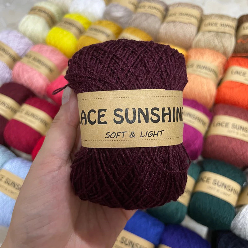 Sợi Lace Sunshine (cuộn 100gr) (26257)