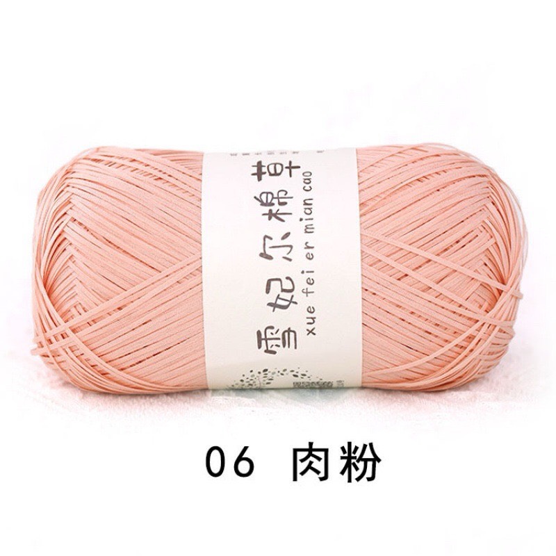 Sợi cỏ Chiffel móc túi, mũ (cuộn 100gr) (26275)