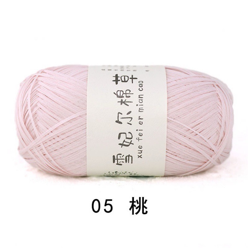 Sợi cỏ Chiffel móc túi, mũ (cuộn 100gr) (26275)