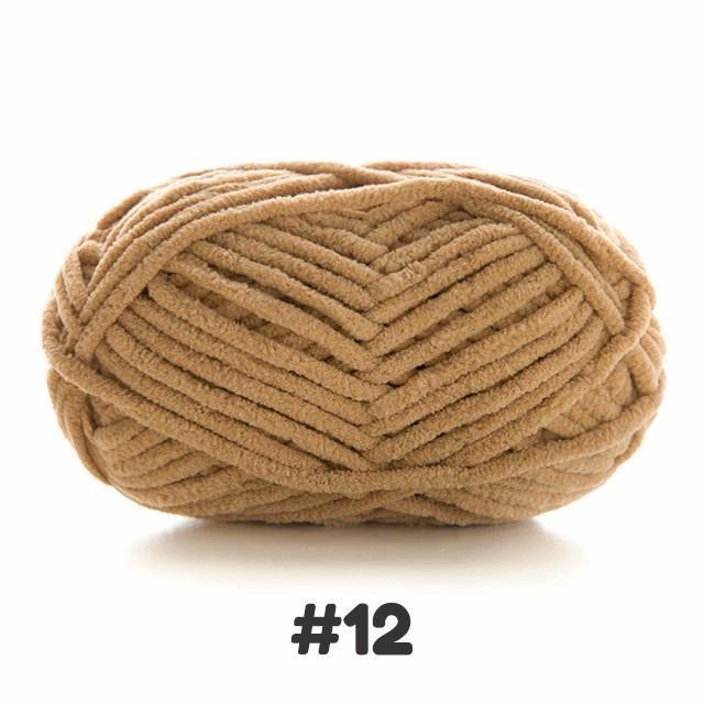 Len nhung mèo móc thú bông (cuộn 50gr) (26304)