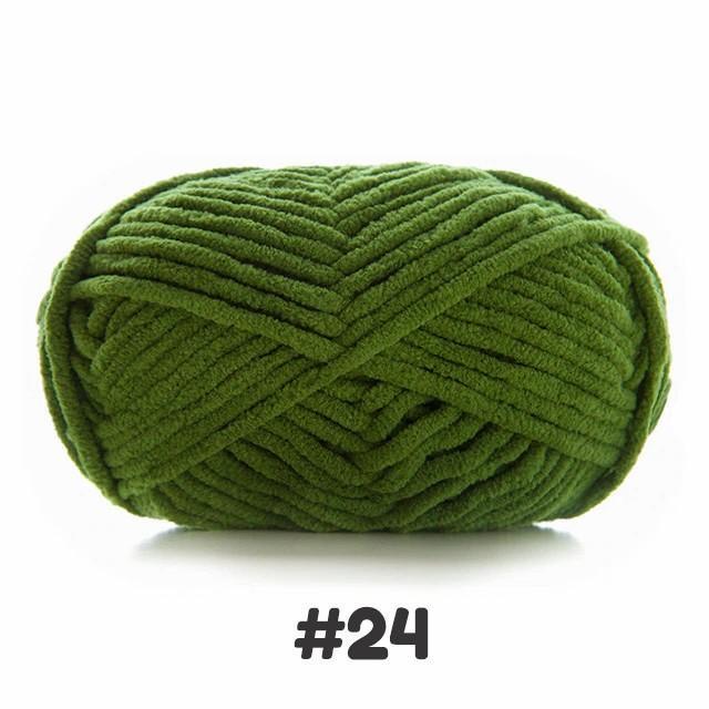 Len nhung mèo móc thú bông (cuộn 50gr) (26304)