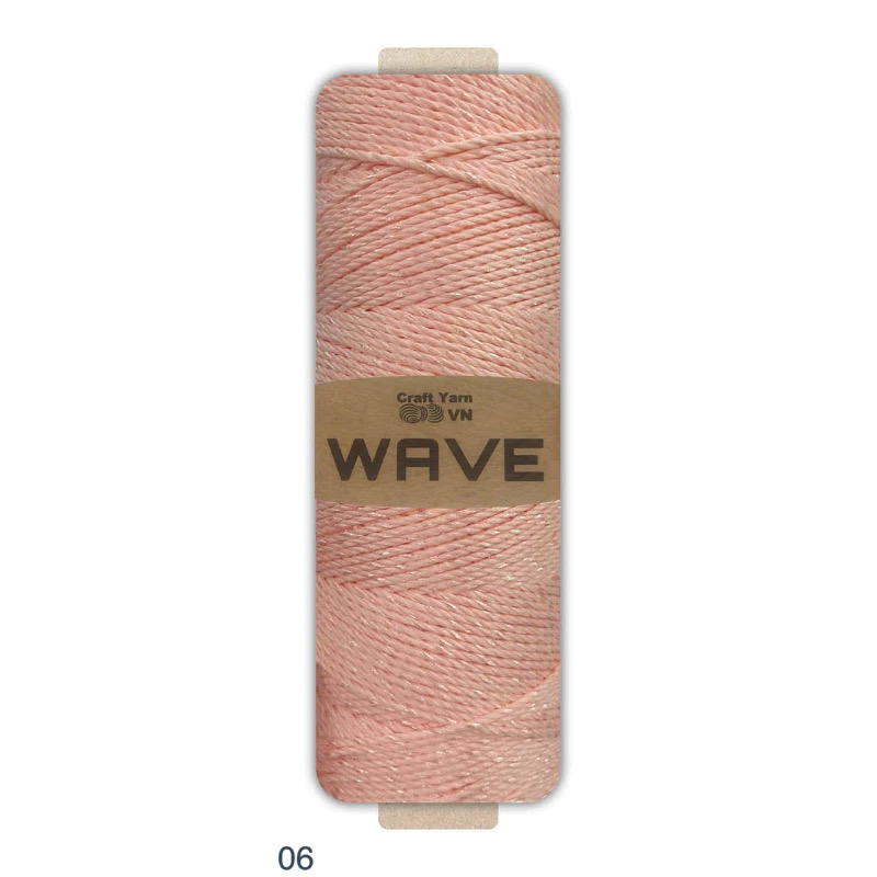 Sợi WAVE Craftyarn VN móc túi/mũ (cuộn 125gr) (26268)