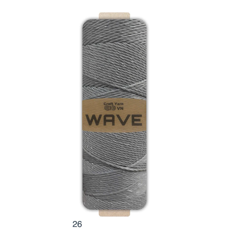 Sợi WAVE Craftyarn VN móc túi/mũ (cuộn 125gr) (26268)