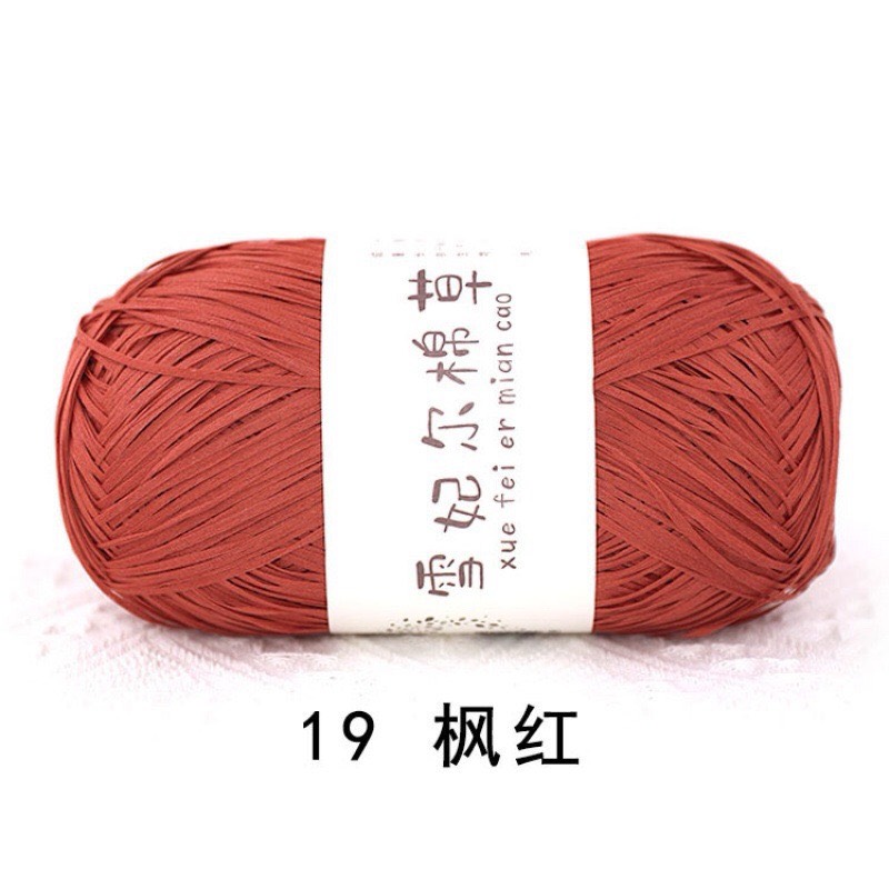 Sợi cỏ Chiffel móc túi, mũ (cuộn 100gr) (26275)