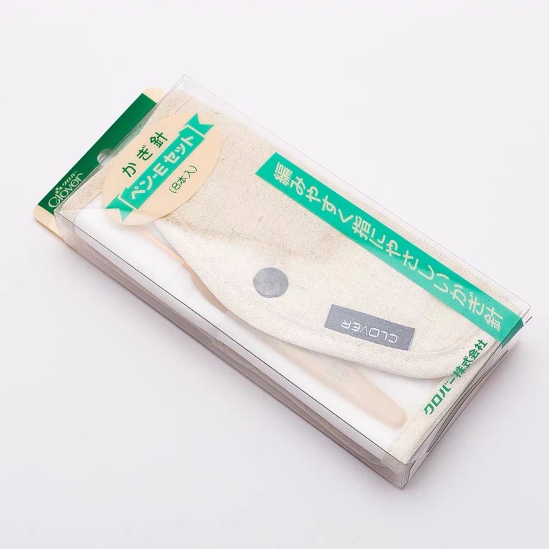 Bộ kim móc Clover hàng nội địa (size 2.0mm-6.0mm) (26243)