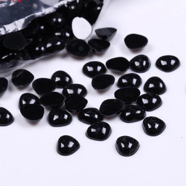 Combo 80 cái mũi thú dán màu đen (26134)