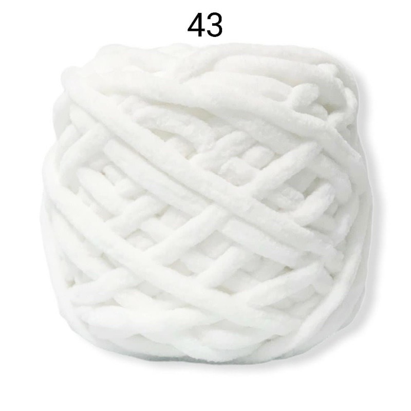 Len Nhung đũa (len bông sữa) (cuộn 90gr) (26306)