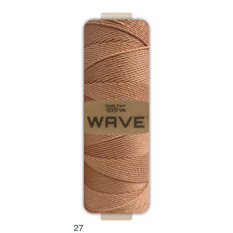 Sợi WAVE Craftyarn VN móc túi/mũ (cuộn 125gr) (26268)