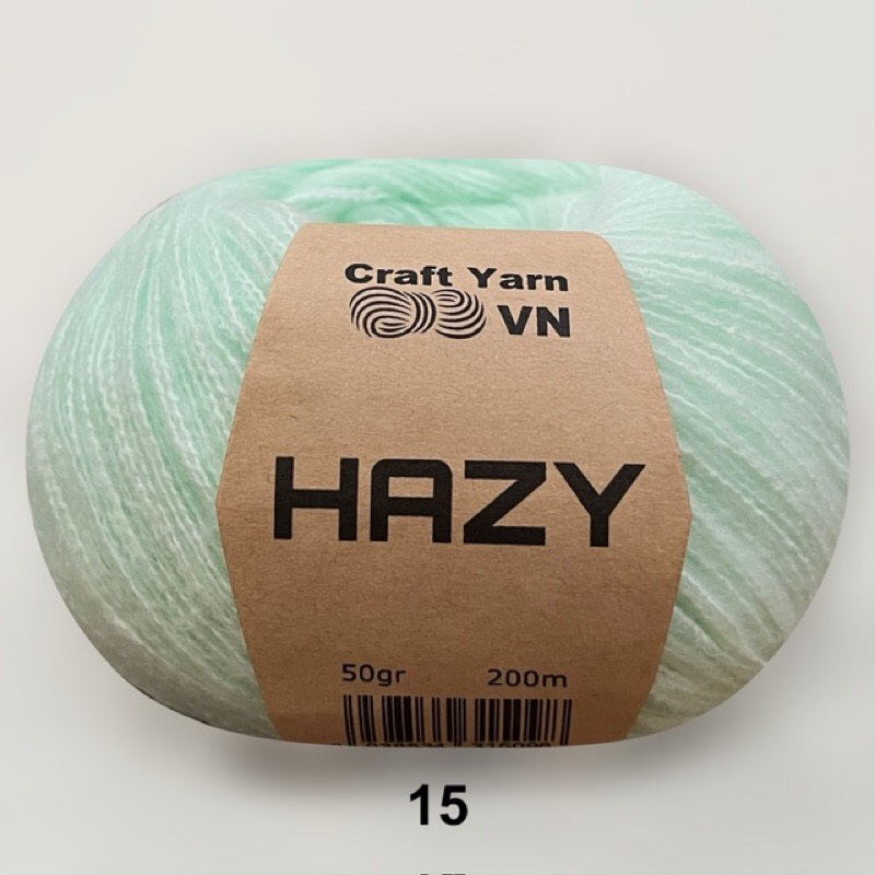 Len HAZY Craftyarn VN (cuộn 50gr) (26334)