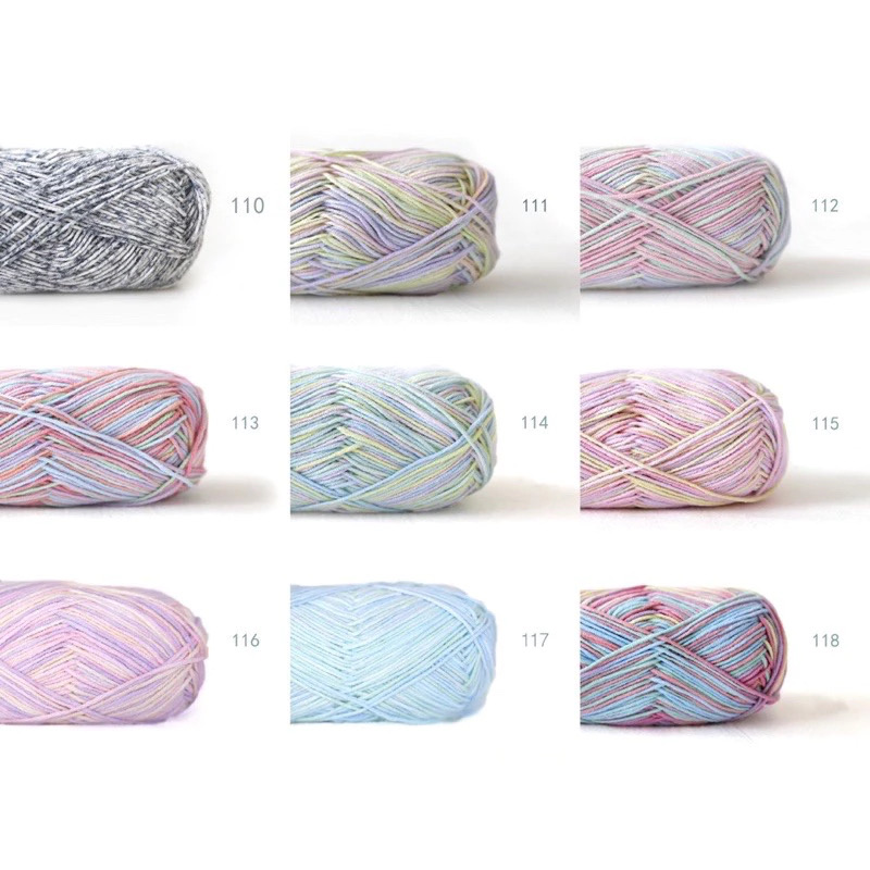 Len Baby Yarn màu loang (cuộn 40gr) (26281)