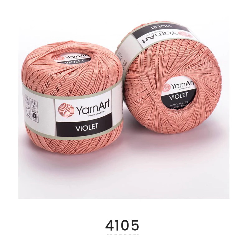 Sợi YarnArt VIOLET Thổ Nhĩ Kỳ (cuộn 50gr) (26322)